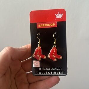 Vintage Boston Red Sox earrings